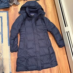 Patagonia Dark Blue Puffer Jacket
